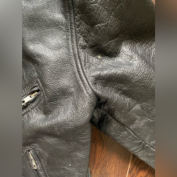 Bonus Genuine Leather Motorcycle Jacket - Picture 6 of 12